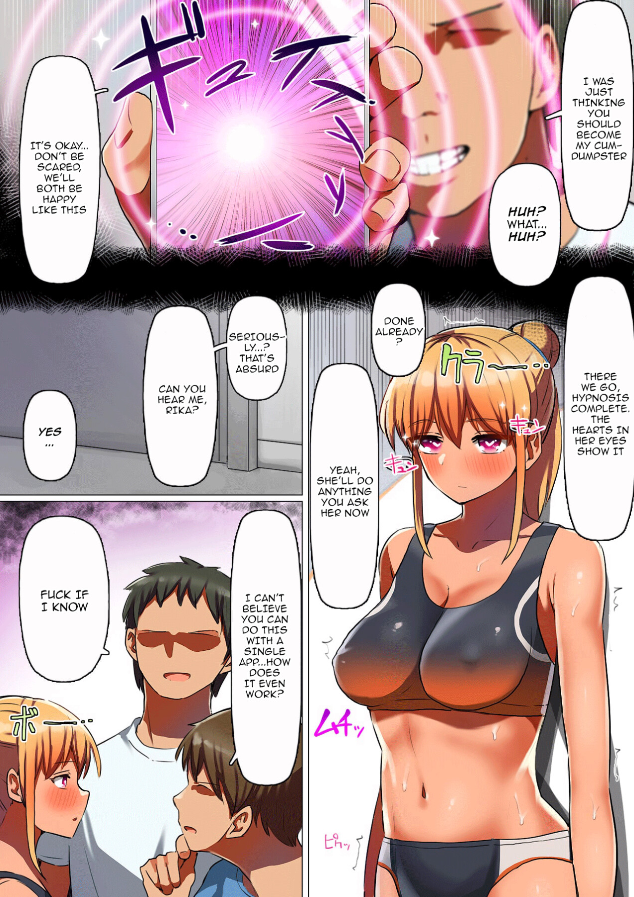 Hentai Manga Comic-A Sporty Girl Degenerates Into A Meat-Toilet Prostitute-Read-11